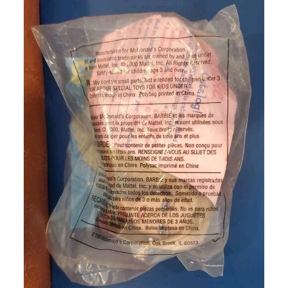 Vtg 2000 Paralympic Becky Barbie Wheelchair McDonald's Happy Meal Toy In Package - Picture 4 of 5